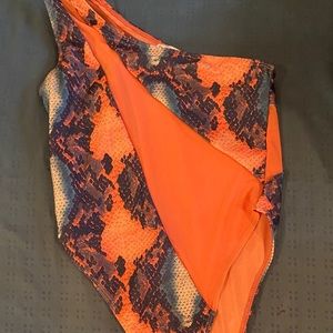 One piece bathing suit